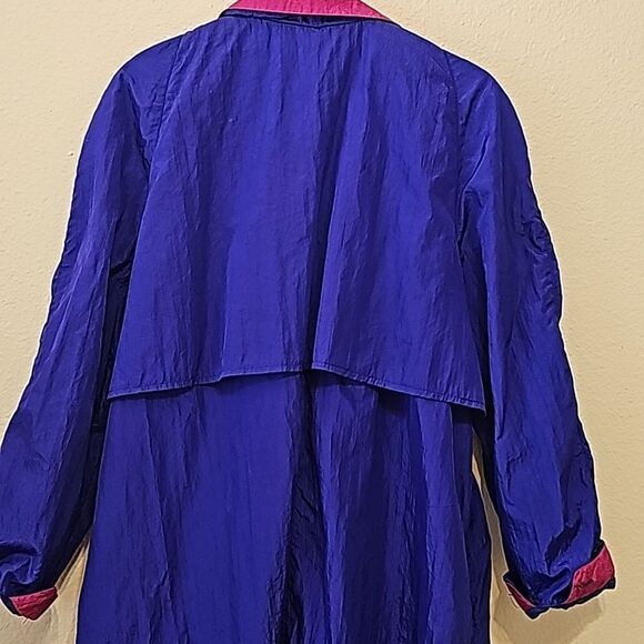 KRISTEN BLAKE VINTAGE RAINCOAT SIZE 12 - Picture 4 of 11